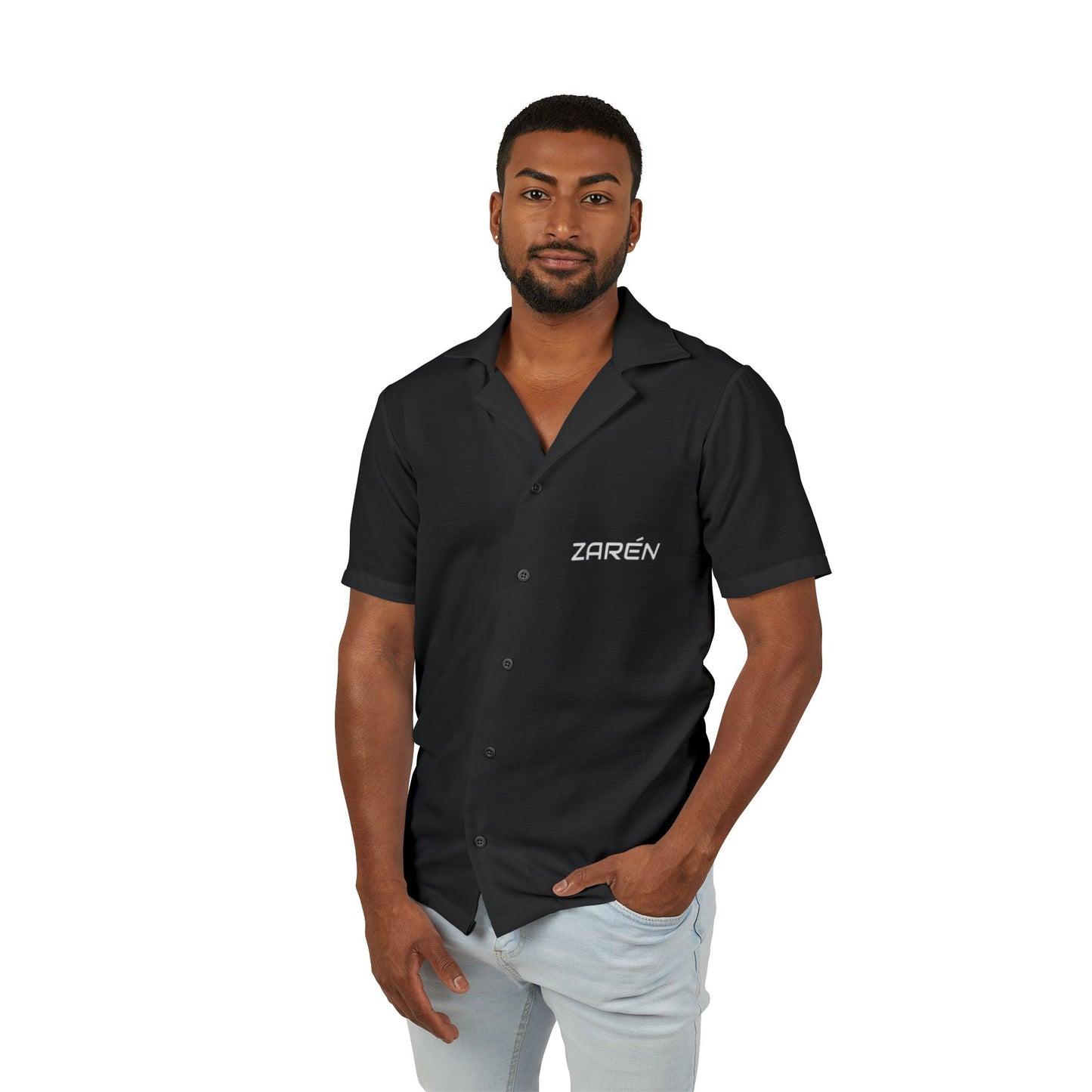 Men's Hawaiian Camp Shirt - Tropical Vibes, Vacation Ready, Summer Essentials, Beach Party Attire, Relaxed Style